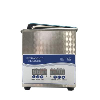 China 2L Commercial Grade Portable Heating Ultrasonic Ultrasonic Cleaner Cleaner for Diamond Hot Water Cleaning for sale