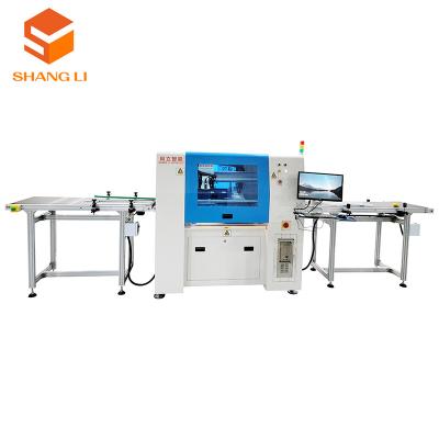 China Holzverpackung Chemische Aufkleberkennzeichnungsmaschine mit Sichtkamera und Trennfunktion zu verkaufen