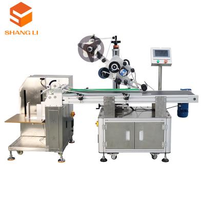 China Plastic Bag Sticker Labeling Machine Flat Surface Labelling Machine for Food Industry for sale