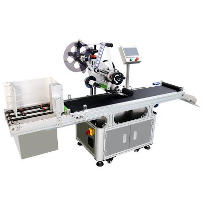 China 220V Spanningsetiketteringsmachine voor automatische platte oppervlaktepaging en zachte etikettering Te koop