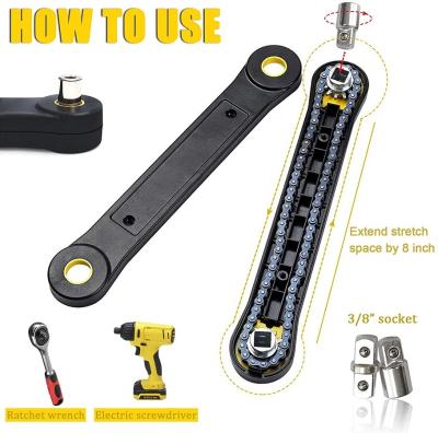 China Metal Wheel Universal 3/8 Socket Wrench Bar Extension DIY Tool with Factory Direct Selling Price for sale