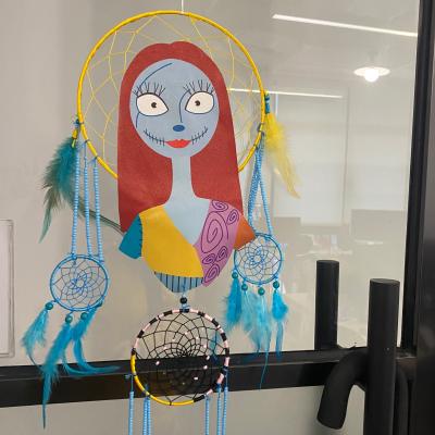 China CLASSIC Piece Hot Sally Craft Gift of Sallyface and Jack Dream Catcher Hanging Bedroom Wall Hanging for sale