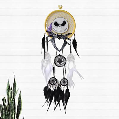 China CLASSIC Traditional Design of Sallyface and Jack Dream Catcher Design Handmade for Wall Hanging Home Decoration for sale