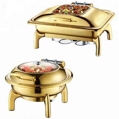 China Wholesale Indian Teasing Rectangle Buffet Food Warmer Stainless Steel Electric Chafing Dishes For Sale 1060 for sale