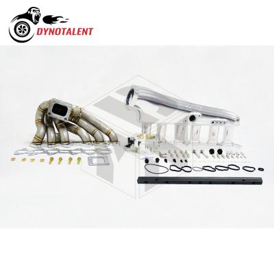 China 2JZGE DYNO RACING Manifold Turbo +Intake Manifold For 2JZGE, Lexus IS300/GS300 1998-2005 for sale