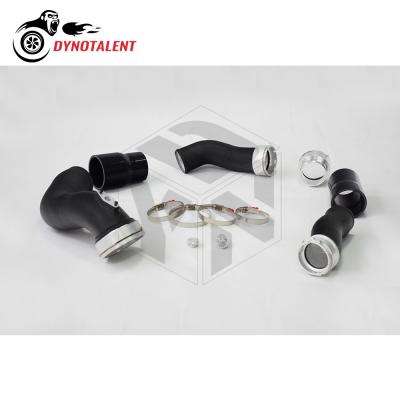 China Aluminum DYNO RACING N55 3.0T Charge Pipe For F20 F30 F32 F21 M235i 335i 435i High Grade 6061 Black Lightweight Aluminum for sale