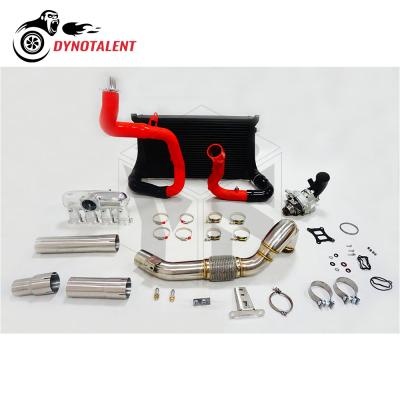 China MK7/A3/S3 DYNO RACING Turbokit Pipe Assembly EA888 GEN3 MK7 MK7.5 A3 S3 1.8T 2.0T Intercooler+Radiator+Downpipe+Intercooler Charge for sale