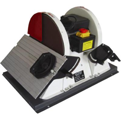 China Table Top Belt Sander Worktable Belt Disc Sander Machine 305mm for sale