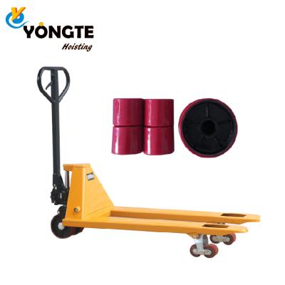 China 2.5 Ton 1-10T PU Wheel Mount Pump 685mm Hand Vane Truck for sale