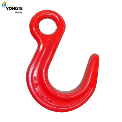 China Heavy Industry 3.2T Material Drop Forged Top Quality G80 Type C Eye Hook for sale