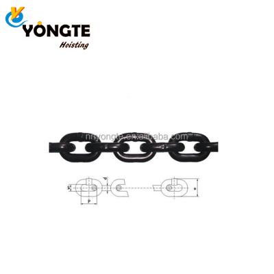 China Industrial black 8mm finish G80 chain for sale