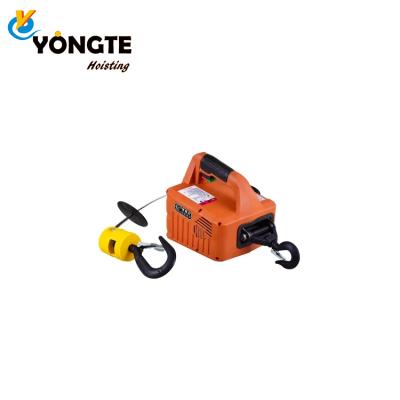 China Portable Crane 200kg Small Traction Small Size Electric Hoist for sale