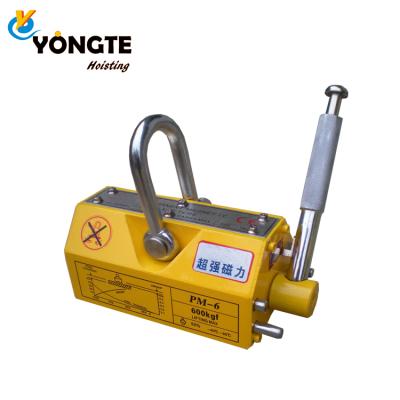 China Building Material Stores Used In Factory 1000kg Manual Permanent Magnet Lifter for sale