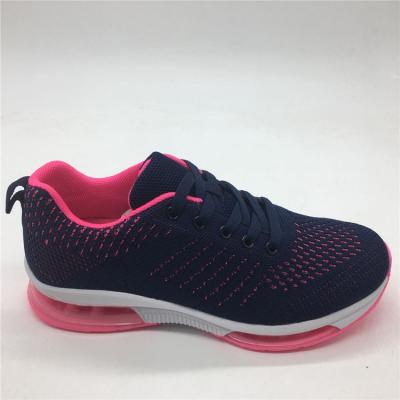 China EVA Lady Knit Upper Air Sole Sneakers Brand Athletic Shoes for sale