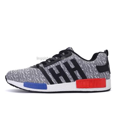 China Wholesale Latest Men Women Active Sports Lace Up Running Shoes With EVA Sole for sale