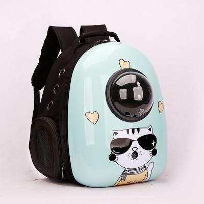 China Large Space Stored Portable Pets Travel Bags Cat Dog Backpack Pet Carrier for sale