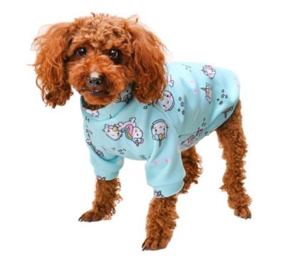 China New Custom Warm Pet Dogs Apparel Stocked Luxury Wholesale Stocked Novelty Dog Fleece Clothes Windproof Cloth for sale