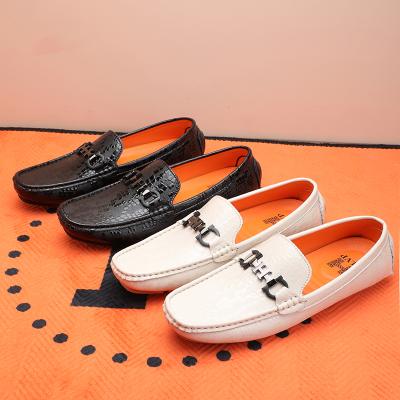 China Deodorization 2021 Fashion Leather Slip-on Men Casual Stylish Oxford Shoes for sale