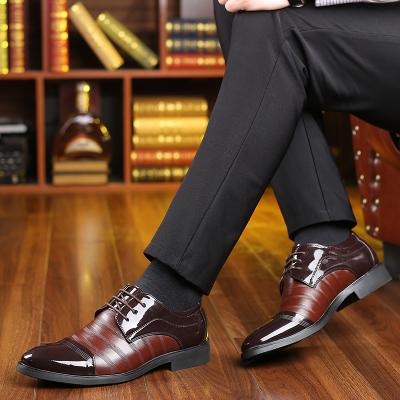 China Factory Discount Deodorization Black Men's Elegant Shoes Custom Made Men's Formal Shoes Without Lace Direct Men's Shoes for sale