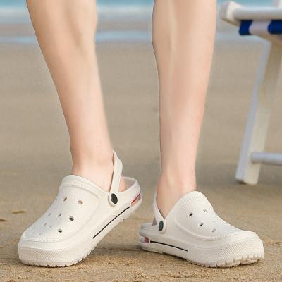 China New Design Summer Beach Deodorization Breathable Rubber Traps Clogs Flat Sandals for sale