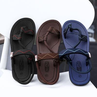 China Best Selling Cork Sandals Man Slipper Sandal Waterproof Leather Shoes Men Mens Beach Slippers Factory Factory Anti-slippery for sale