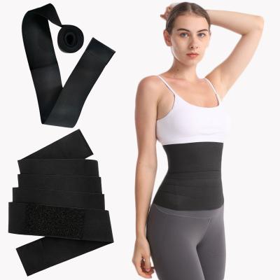 China X-CHENG Waist Trainer Sports Restraint Belt Women's Adjustable Tightness Belly Wrap Breathable Elastic Abdomen Belt for sale