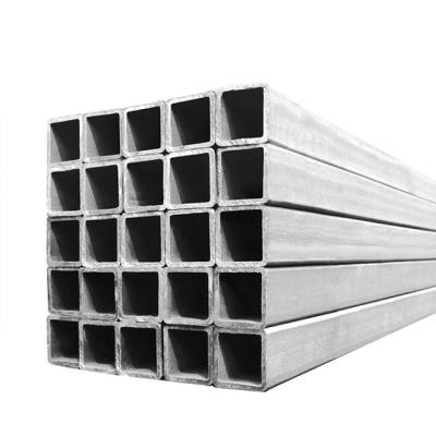 China Wall Profile Square Galvanized Steel Tube Support System Wholesale Low Price Good Quality for sale