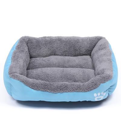 China Pet Supply Wholesale Cororful Dropshipping Cushion Breathable Cute Pet Bed for sale