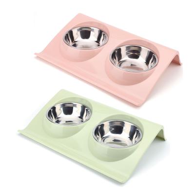 China Environmentally Friendly Multi Purpose Stainless Steel Feeder Pet Bowl Sustainable for sale