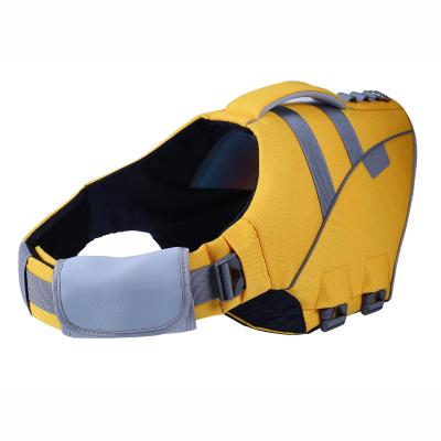 China Sustainable Pet Float Safety Swim Life Personalized Neoprene Padded Dog Life Vest For Dog for sale