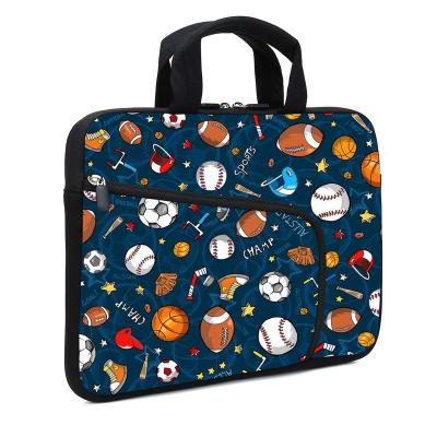 China Factory High Quality Custom Neoprene Laptop Sleeve Tote Bag Neoprene Computer Bag Laptop Case 13.3 14.1 15.6 Inch for sale