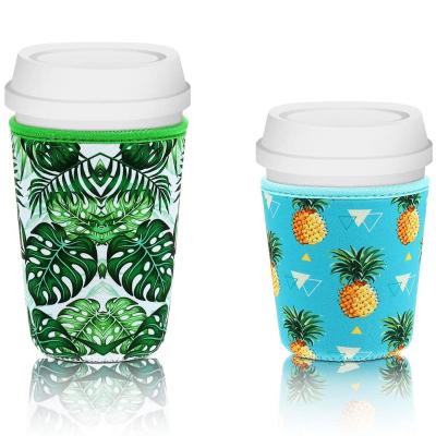 China Disposable Collaposible Insulated 12oz Can Cooler Drink Cup Sleeve Neoprene Custom Printing Holders for sale