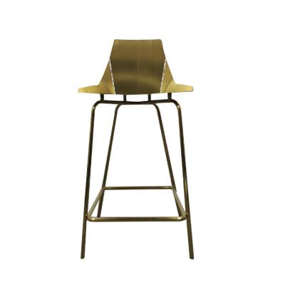 China Classic Modern Metal Funny Cheap Modern Single Armrest Funny Pastel Modern Metal Event Fancy Color Event Stools Cafe Bar Stools Furniture Bar Chair for sale