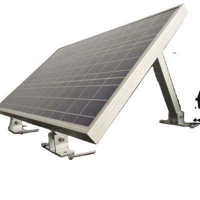 China Commercial Portable Adjustable Triangle Solar Panel Mount For RV Solar Panel for sale