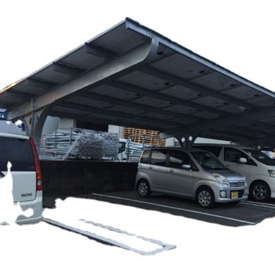 China Q235 Solar Home Parking Lot Solar Structure for sale