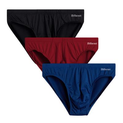 China Anti-Static Bamboo High Quality Mens Classic Solid Cotton Stretch Briefs Boxers Shorts Open Fly Pouch Mens Underwear Man Ropa Interior for sale