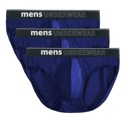 China Anti-Static Premium Quality Mens Underwear Briefs Boxer Custom Logo Seamless Mens Classic Solid Boxer Man Ropa Interior Plus Size Underwear for sale