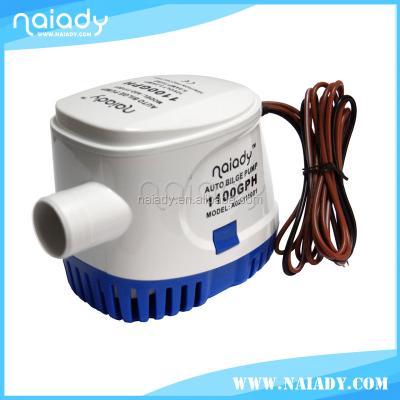 China NAIADY MARINE AUTOMATIC BILGE PUMP Hydrule 12V 1100GPH submersible with built in FLOAT SWITCH for boats, yachts for sale