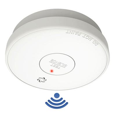 China 10 minutes radio linked intelligent smoke detector with lithium battery for sale