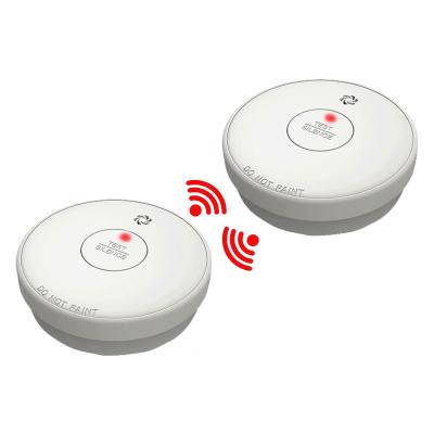 China RF Band 868MHz Wireless Alarm Wireless Smoke Detector ZA258 for sale