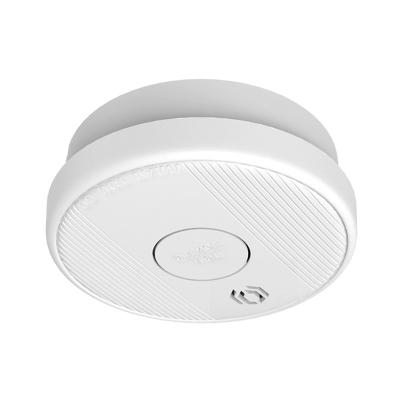 China Residential Standalone Fire Safety Photoelectric Smoke Sensor With LED Indicator And Silence Function for sale