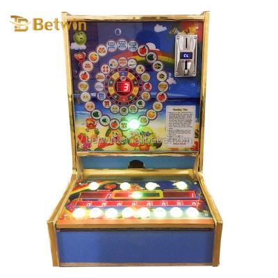 China Metal+acrylic+plastic Fruit King Arcade Machine Coin Oper Game Slot Machine Coin Operated Casino Mario Gambling Machine Earning Money for sale