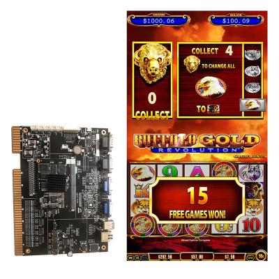 China Stable Buffalo Gold Casino Slot Machine Video Gaming Gaming Board Touch Screen PCB Electrical Panel Slot Machines Hardware and Software for sale