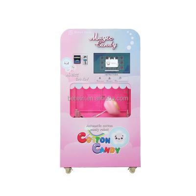 China SDK cotton candy machine candy vending machine vending machine with set power coin technical sales for sale