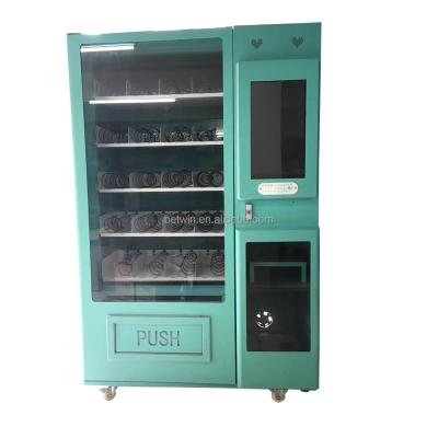 China Hotel Subway Station Mall Coffee Vending Machine Japanese Fully Automatic Pink Pizza Snack and Drink for sale