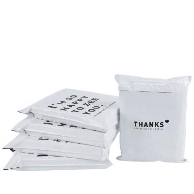 China Clothes Packaging White Shipping Bags for Clothing Mailing Bags with Strong Self-sealing Adhesive Waterproof and Tear-Proof Postal Bags for sale