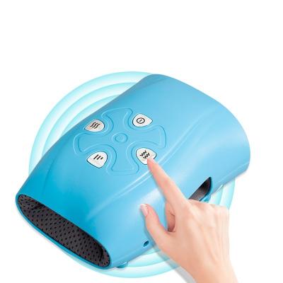 China Cordless Rechargeable Electric Solid Compression Wavy Portable Hot Compress Air Press Handheld Air Massage Machine for sale