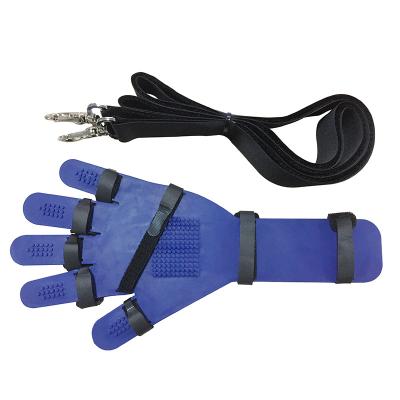 China Rotect Wrist and Separate Finger Finger Splint with Blue Strap Finger Splint Panel Palm Stroke Hemiplegia Injury Recovery Fixed Splint for sale