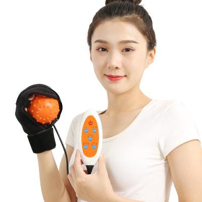 China Self Training Hand Finger Rehab Device Running Hemiplegia Trainer Functional Hand Splint Hand Exerciser Electric Ball 21*11*11CM for sale