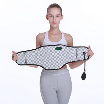 China Back Support Healthcare Compression Lumbar Support Belt Waist Air Traction Brace Spinal Pain Relief Brace Waist Lower Lumbar Support for sale